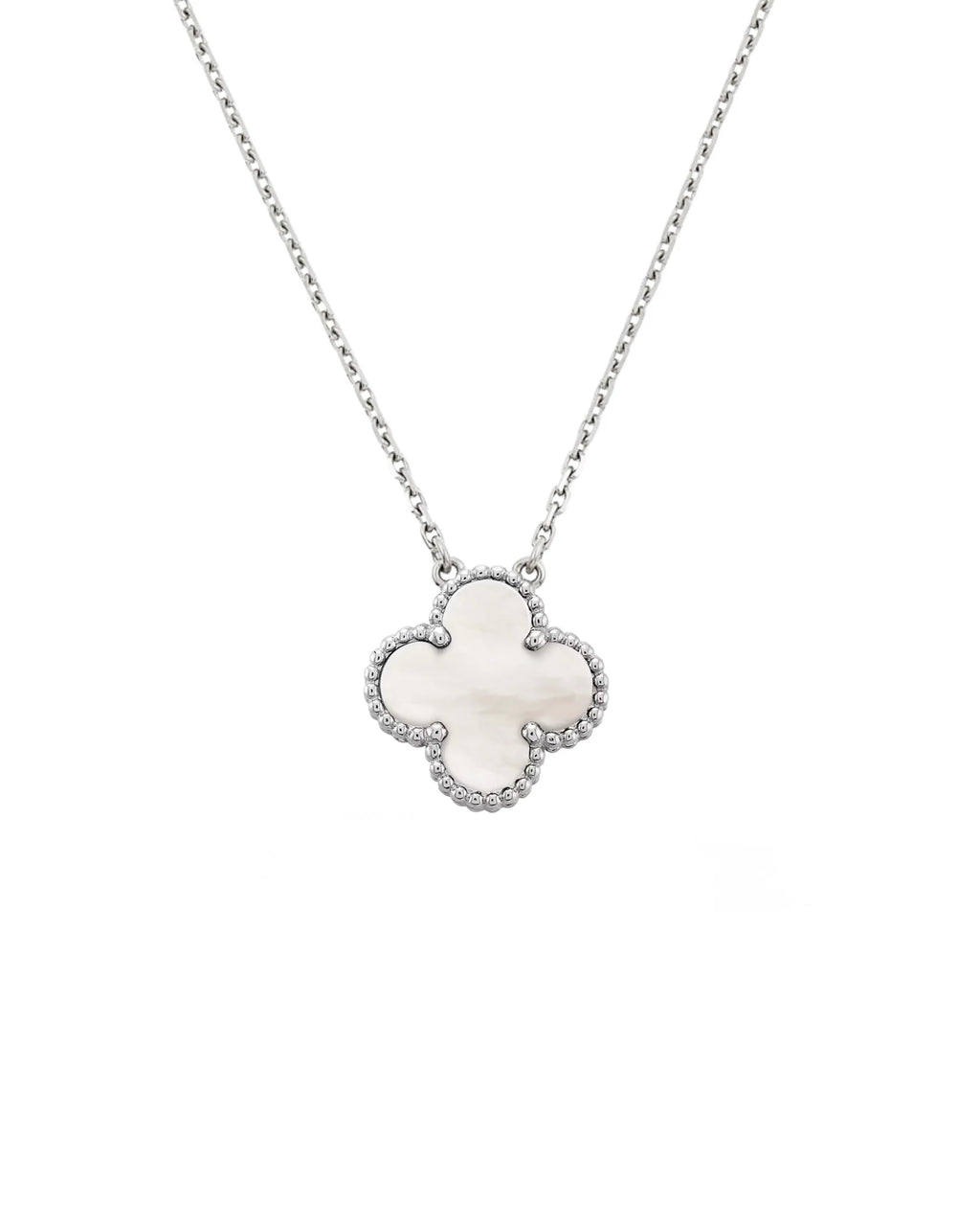 Elegant Capri Necklace in 18k Gold and Rhodium Plating