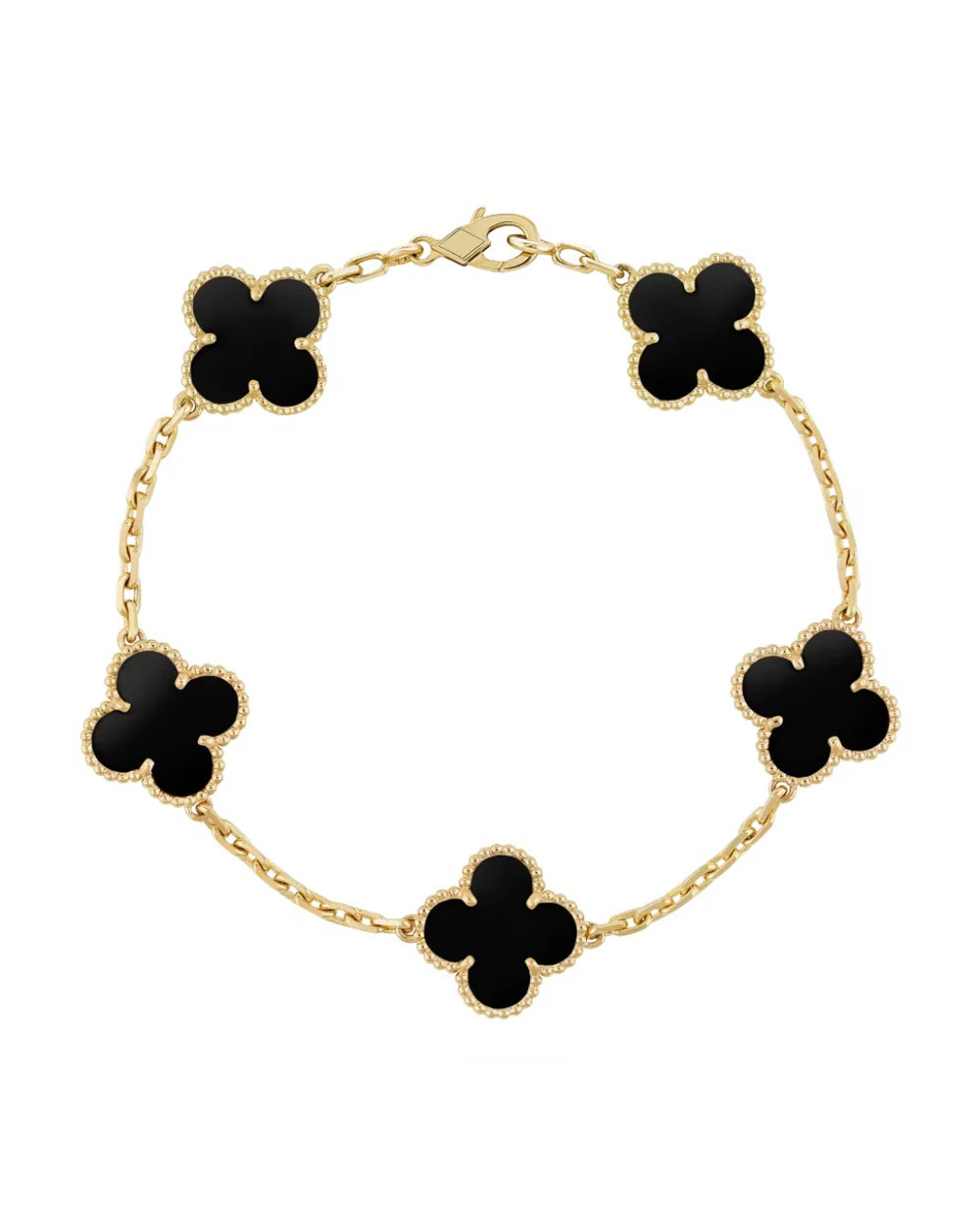 Bracelet Capri élégant en or 18 carats pour un style intemporel