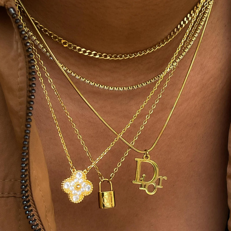 Collier médaillon