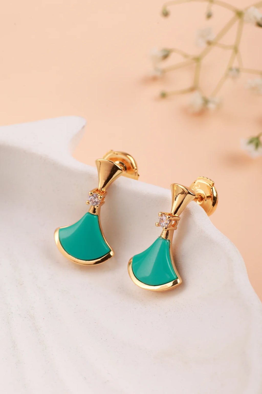 Alaria Teal Earrings