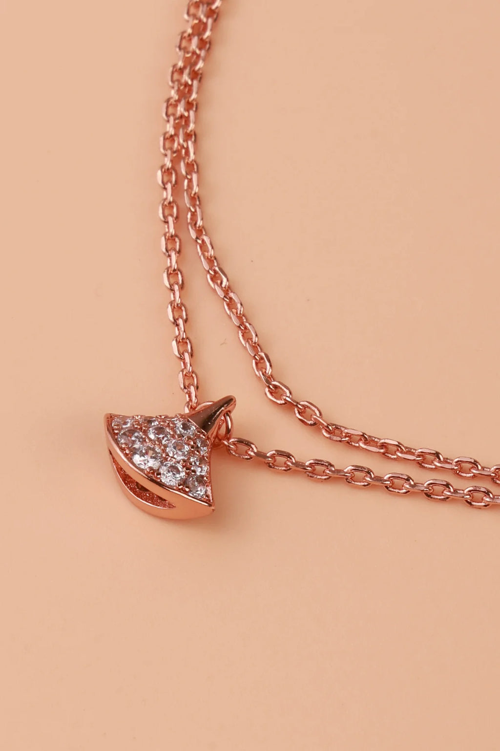 Rose Gold Noir Bracelet