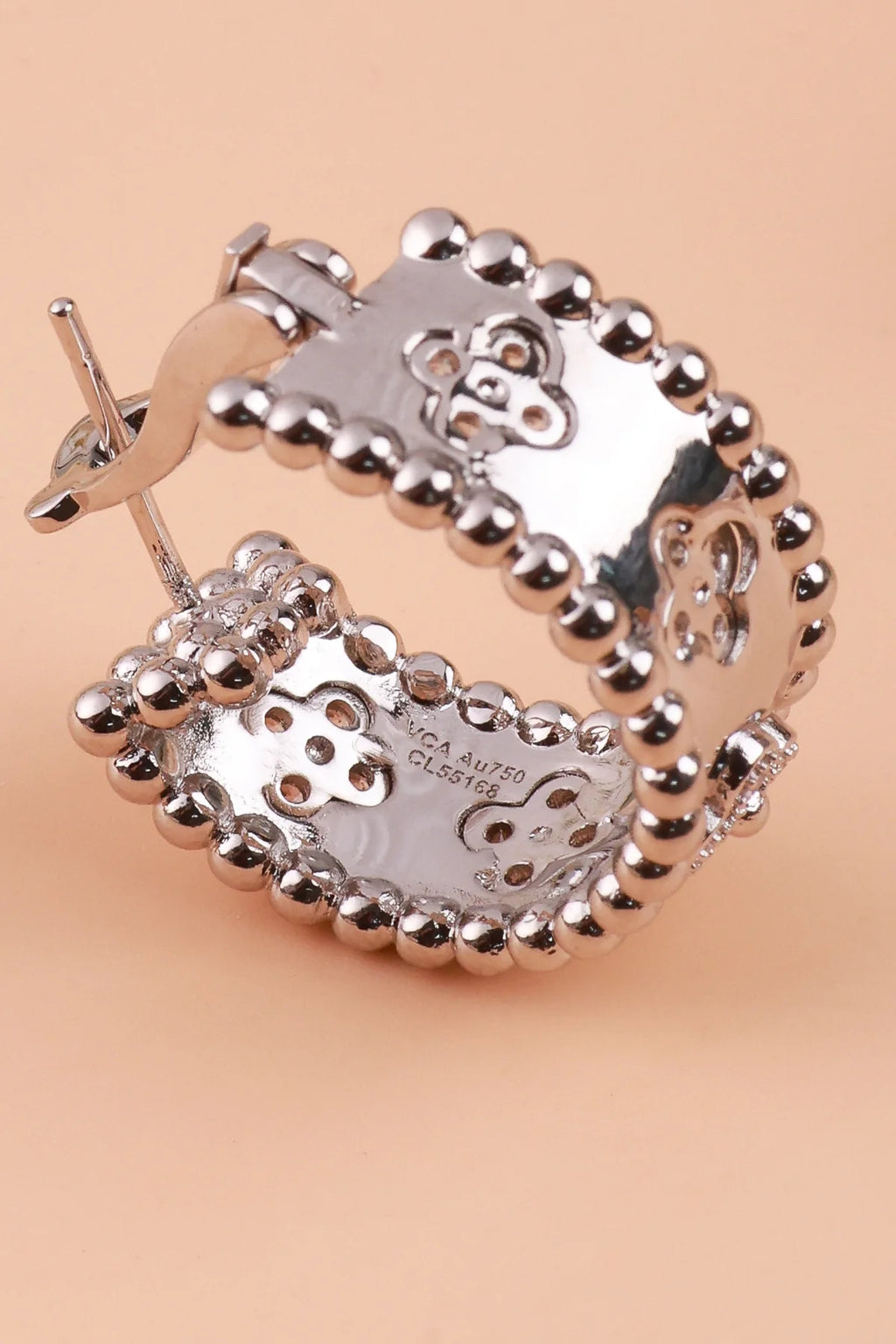 Moonlit Silver Studs