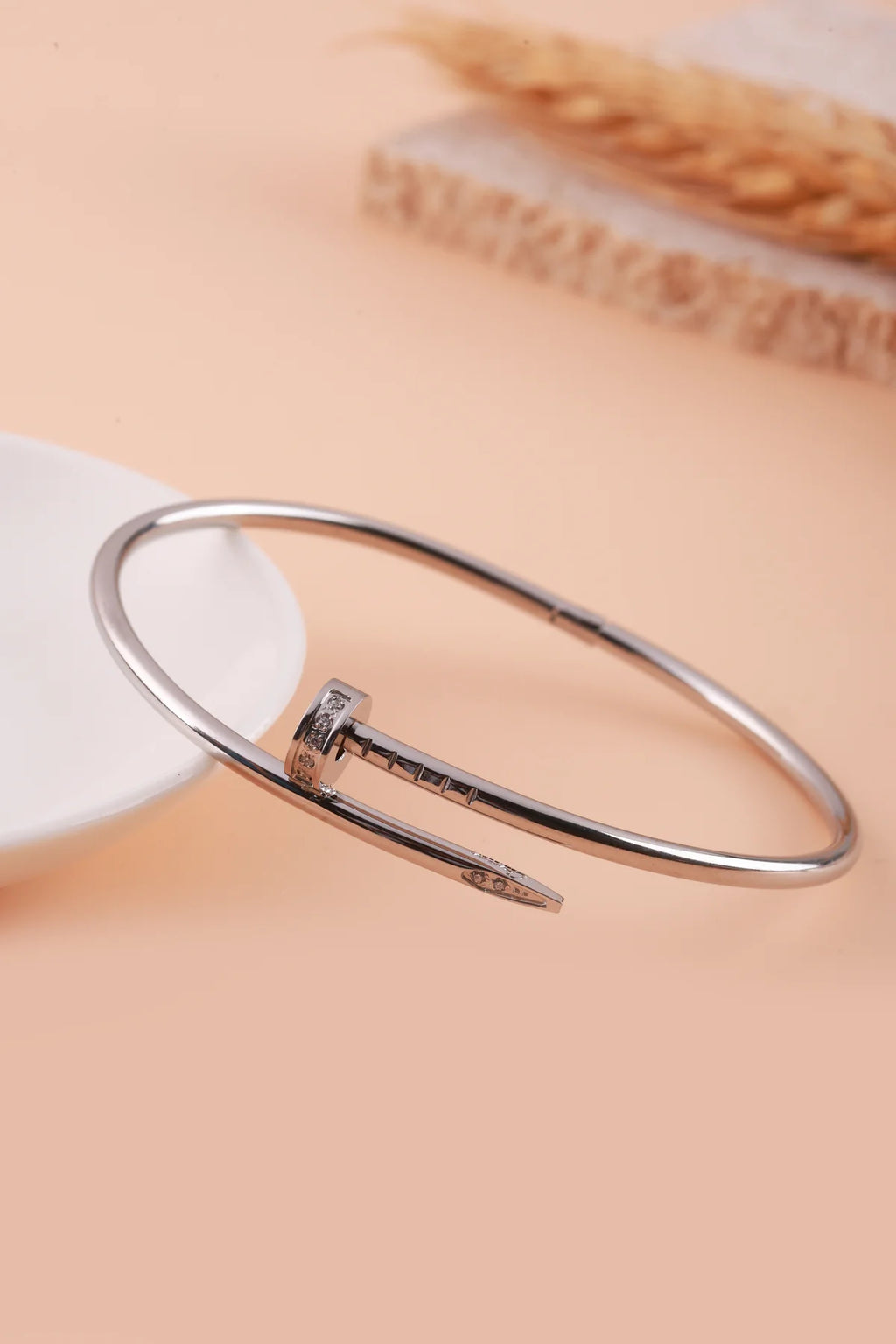 Silver Band Bracelet