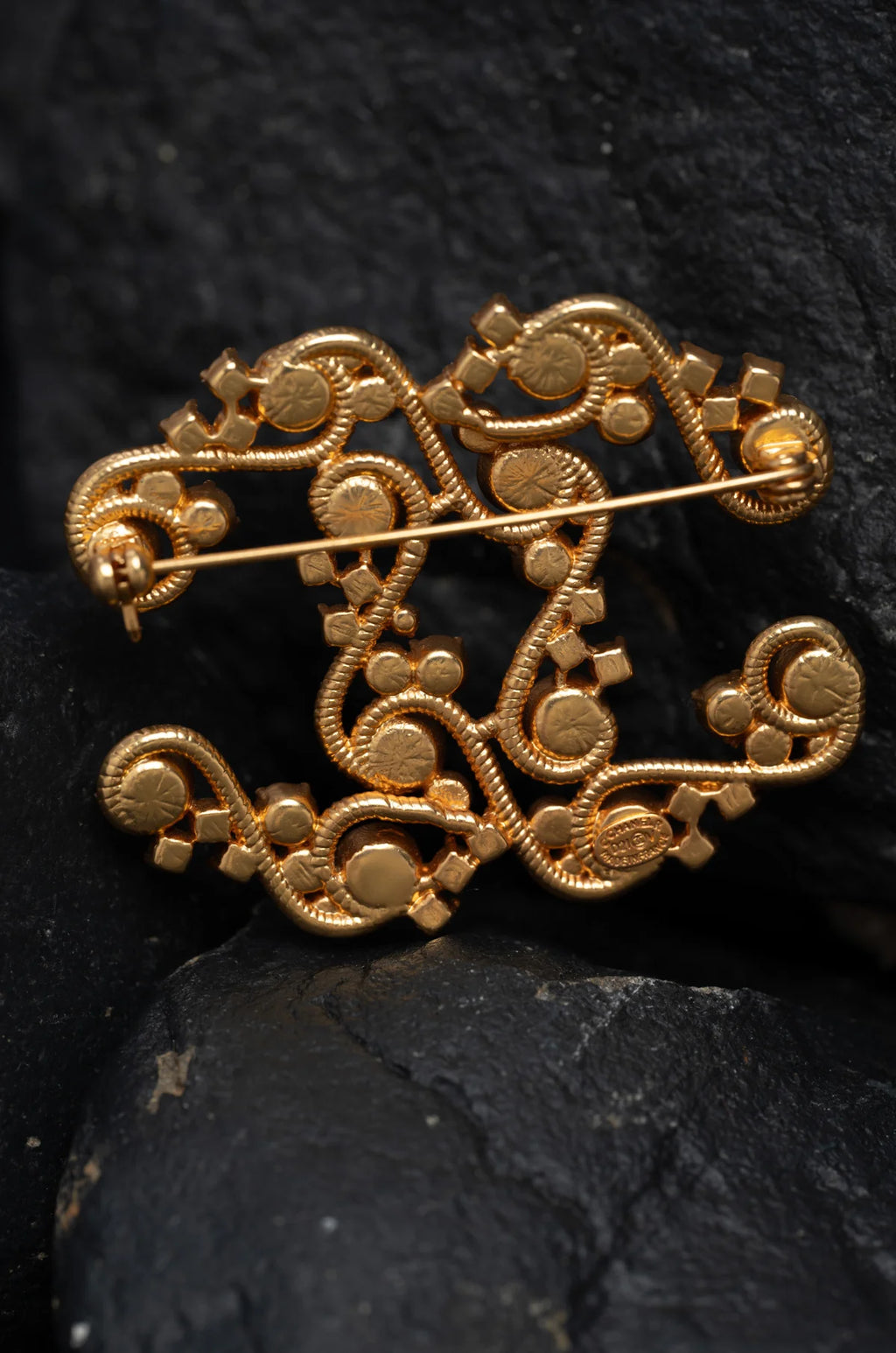 Golden Elegance Brooches