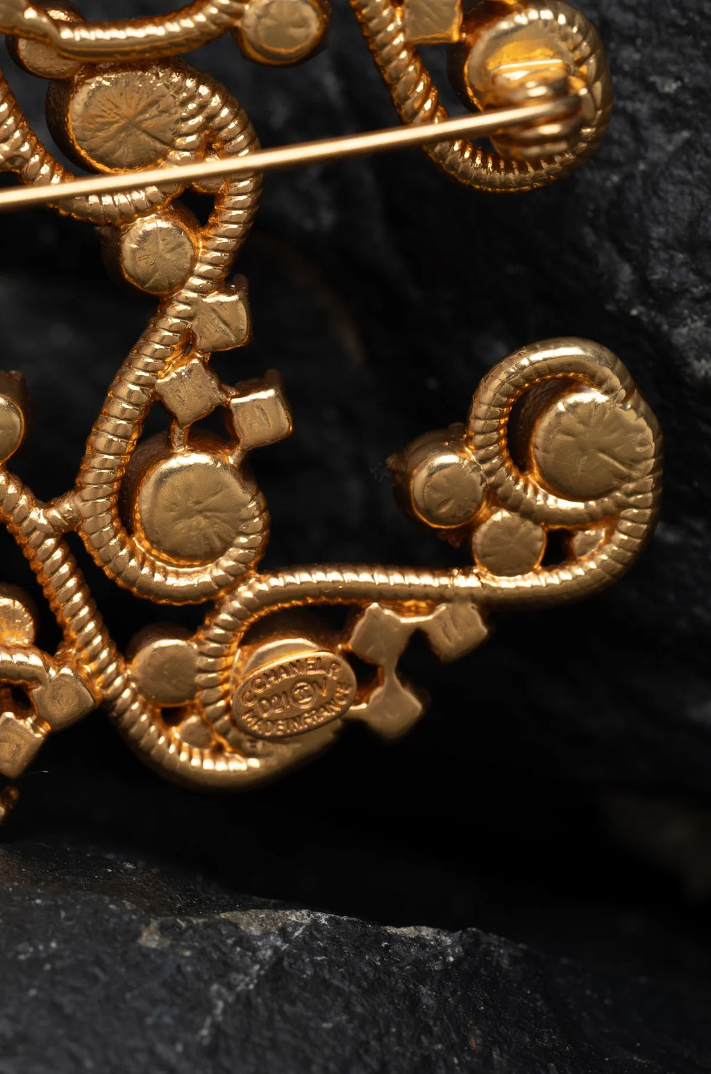 Golden Elegance Brooches