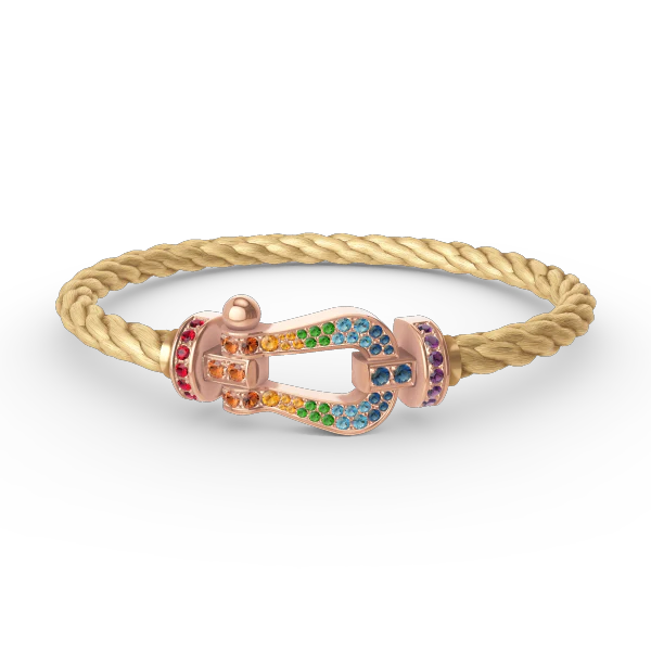BRACELETS EN DIAMANTS COLORÉS 