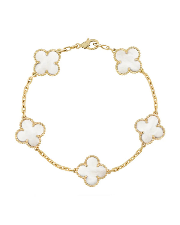 Bracelet Capri élégant en or 18 carats pour un style intemporel