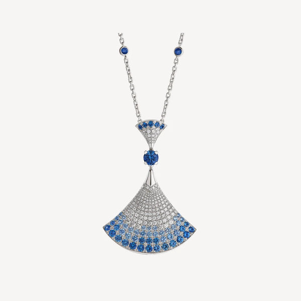 Verdant Necklace – Malachite & Diamond on Gold-Plated Silver