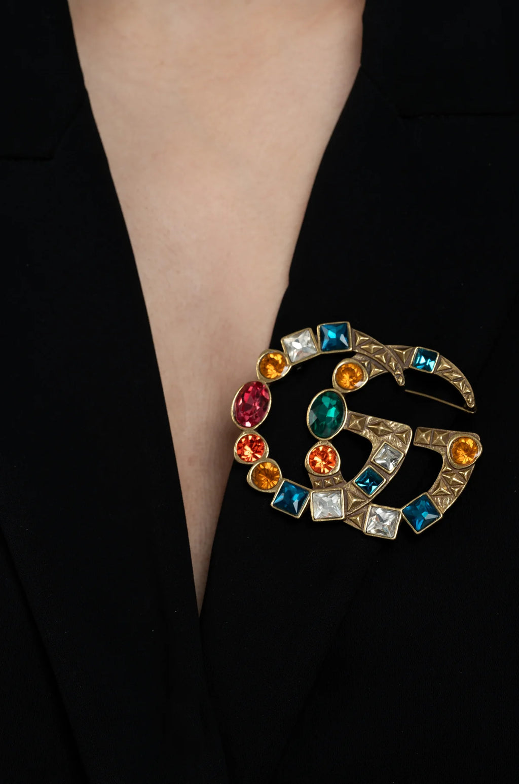 Prismatic Luxe Brooch