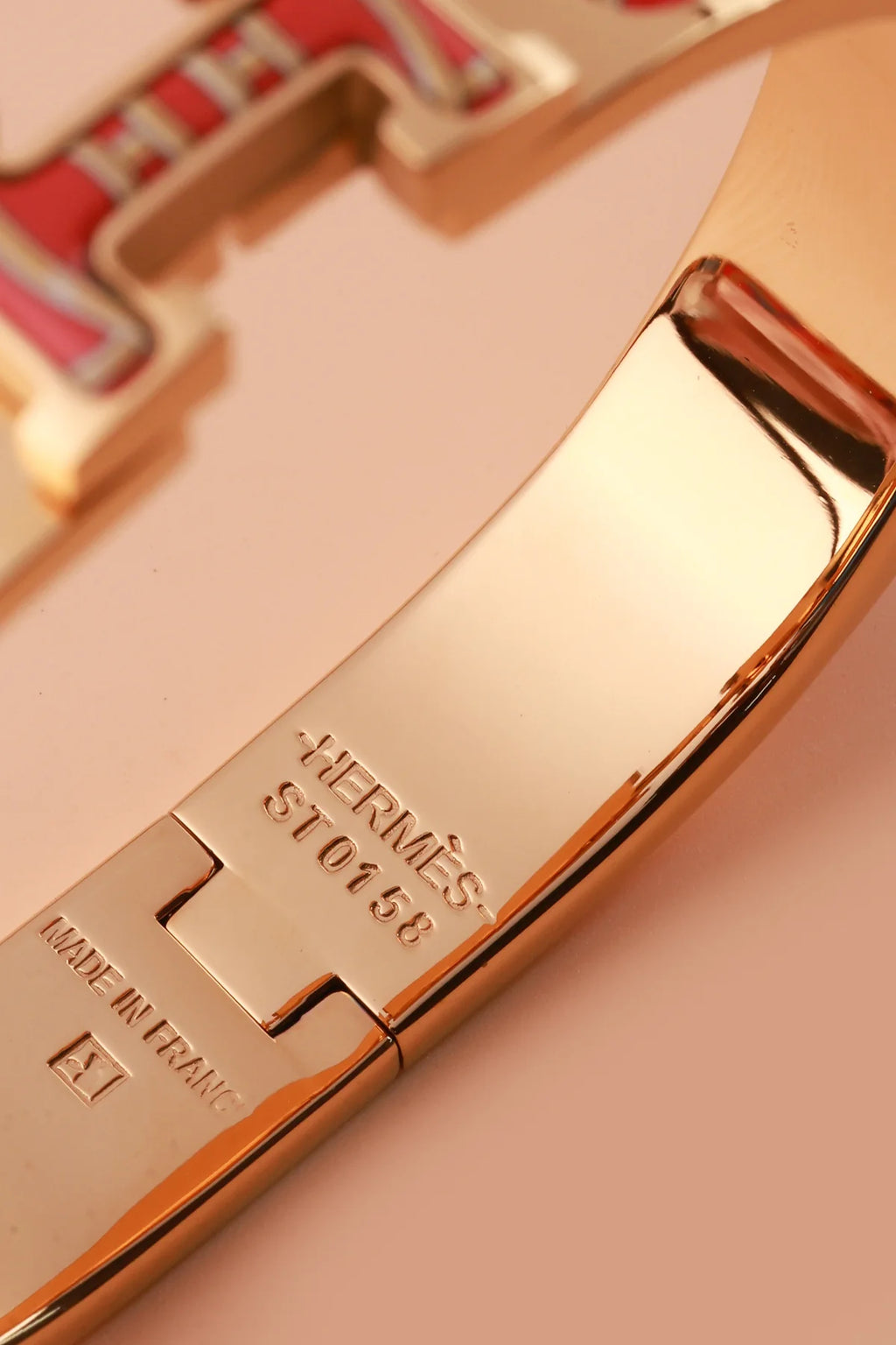 Red Chain Pattern Royal Maze Bracelet