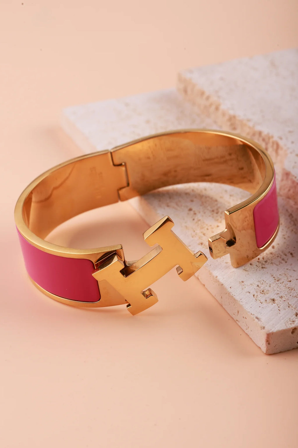 Obsidian Pink Bracelet