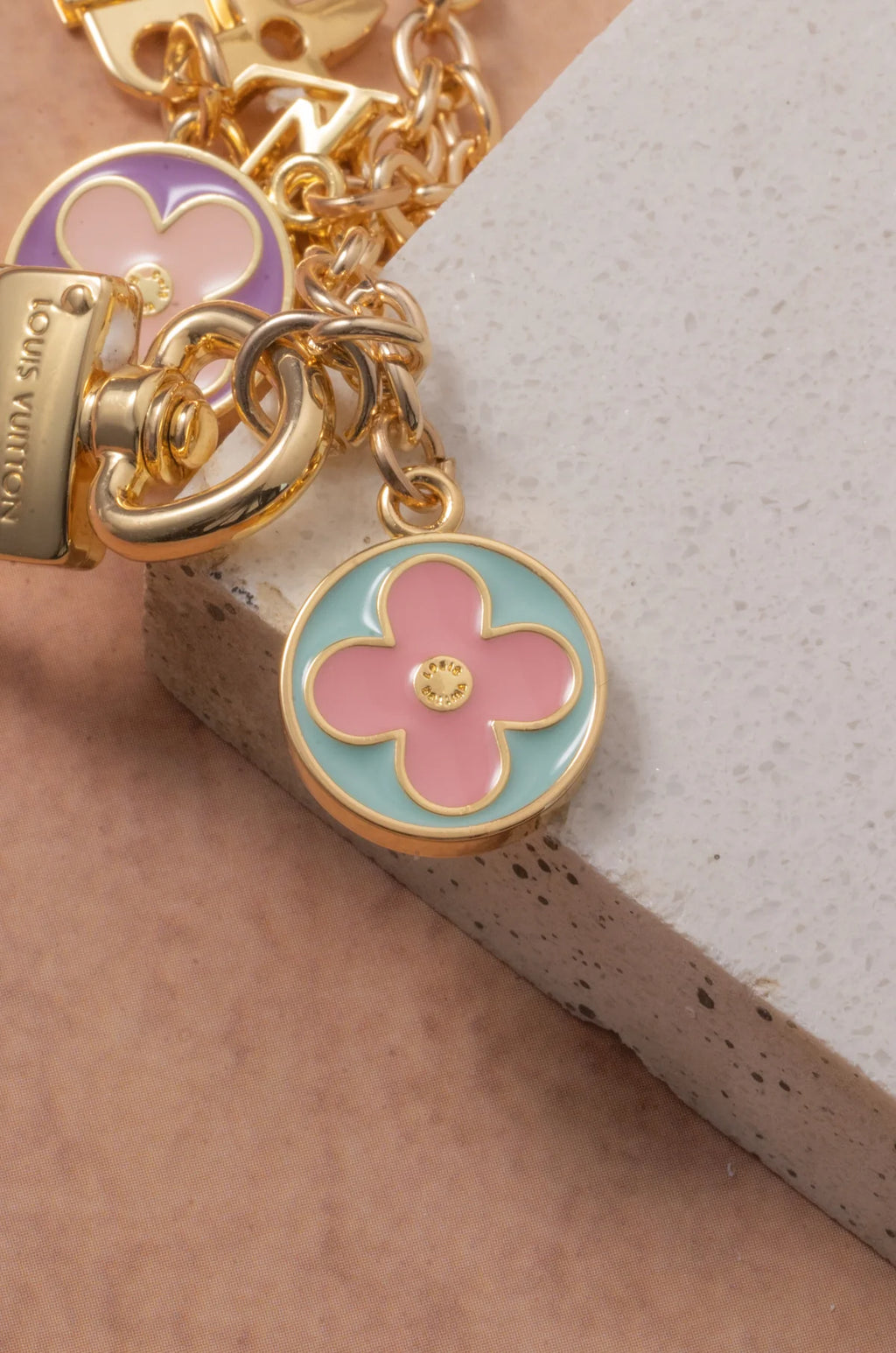 Floral Grace Elvy Bag Charm