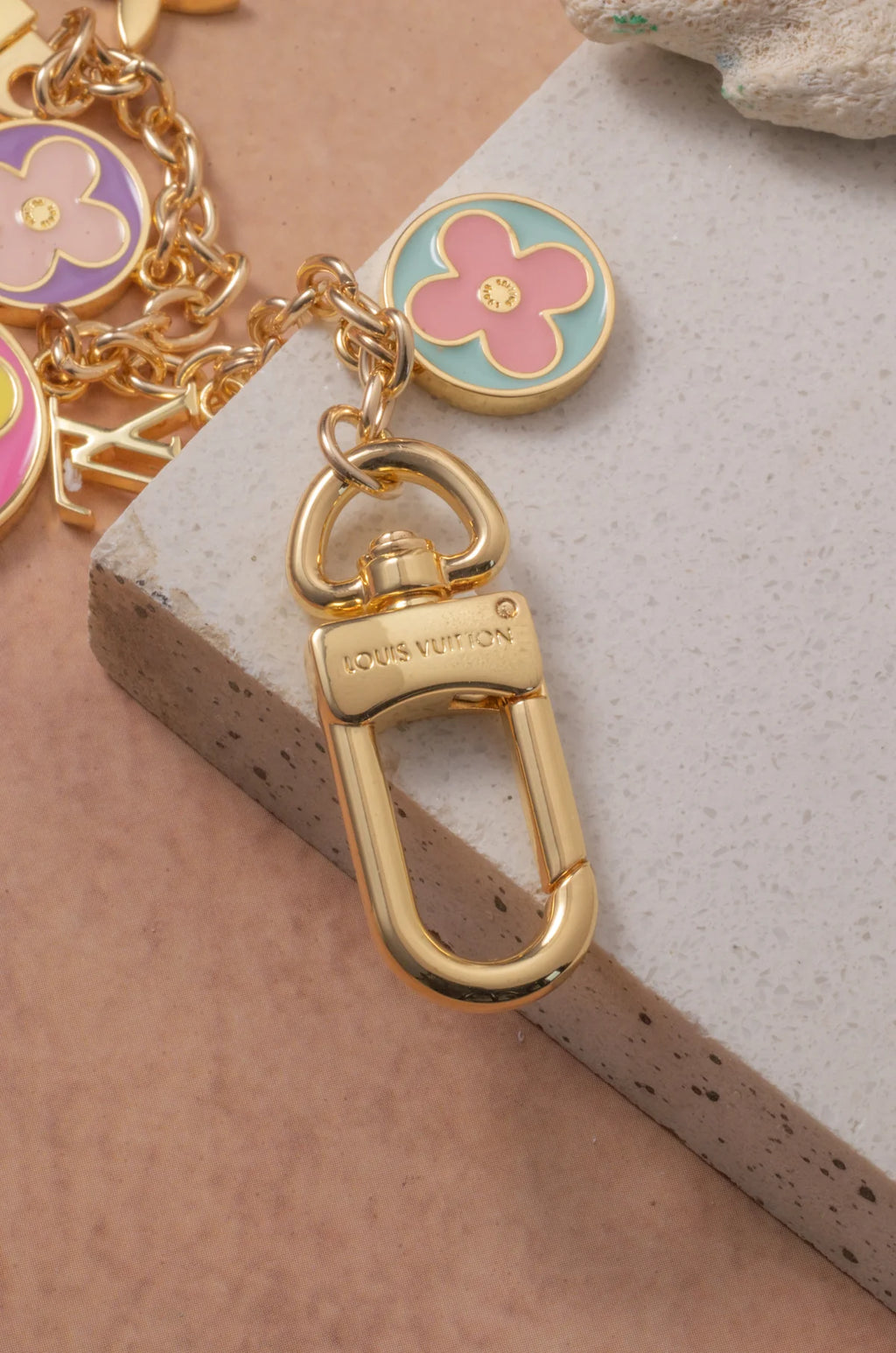 Floral Grace Elvy Bag Charm