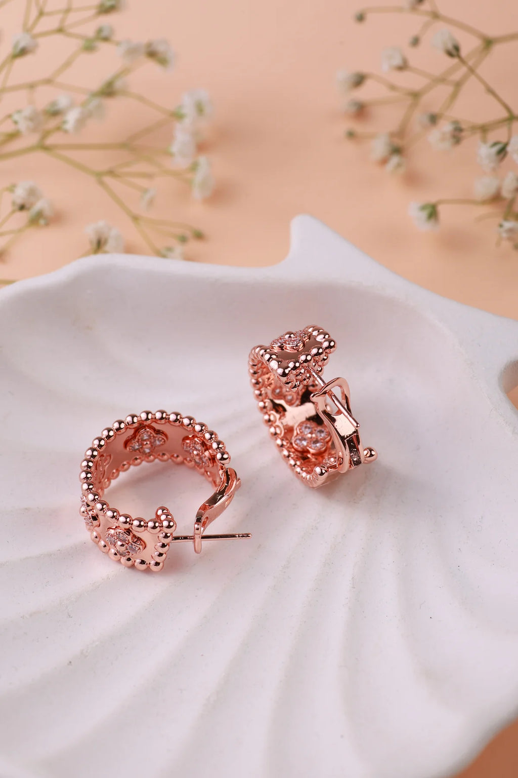 Rose Radiance Studs