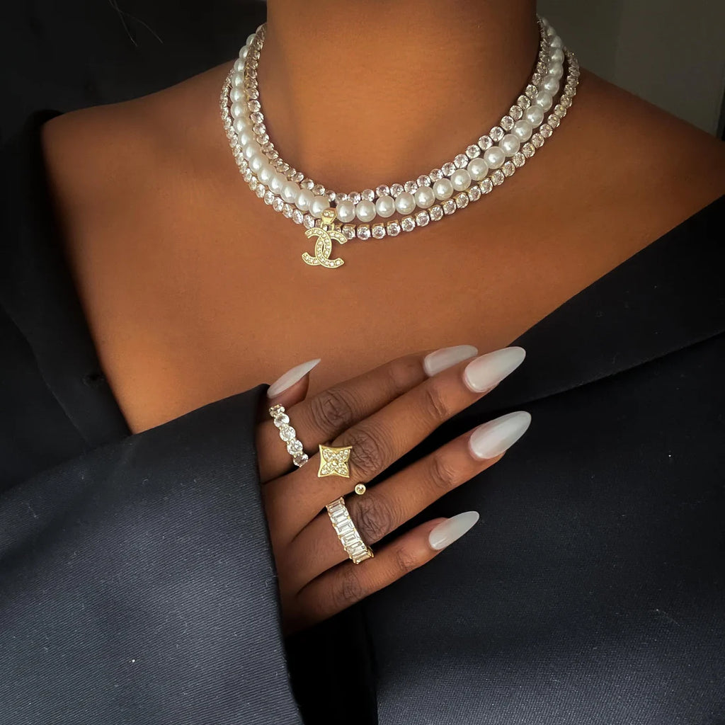 Chasity Pearl Necklace