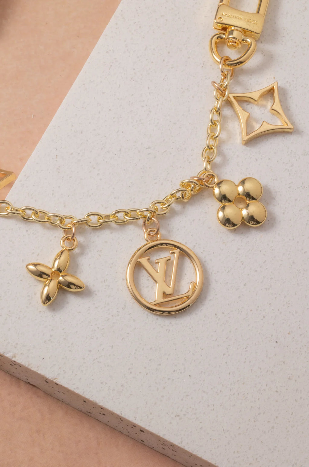 Ornate Golden Grace Elvy Bag Charm