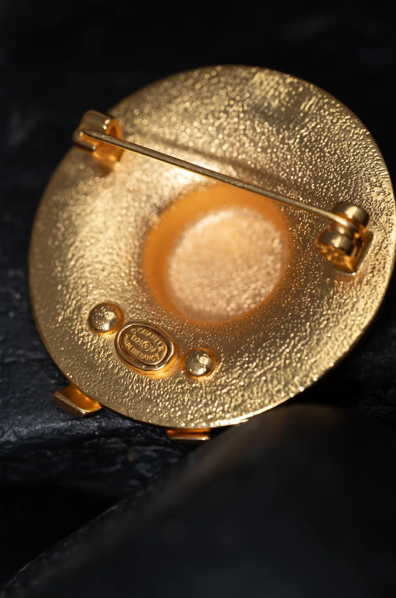 Golden Charm Brooch