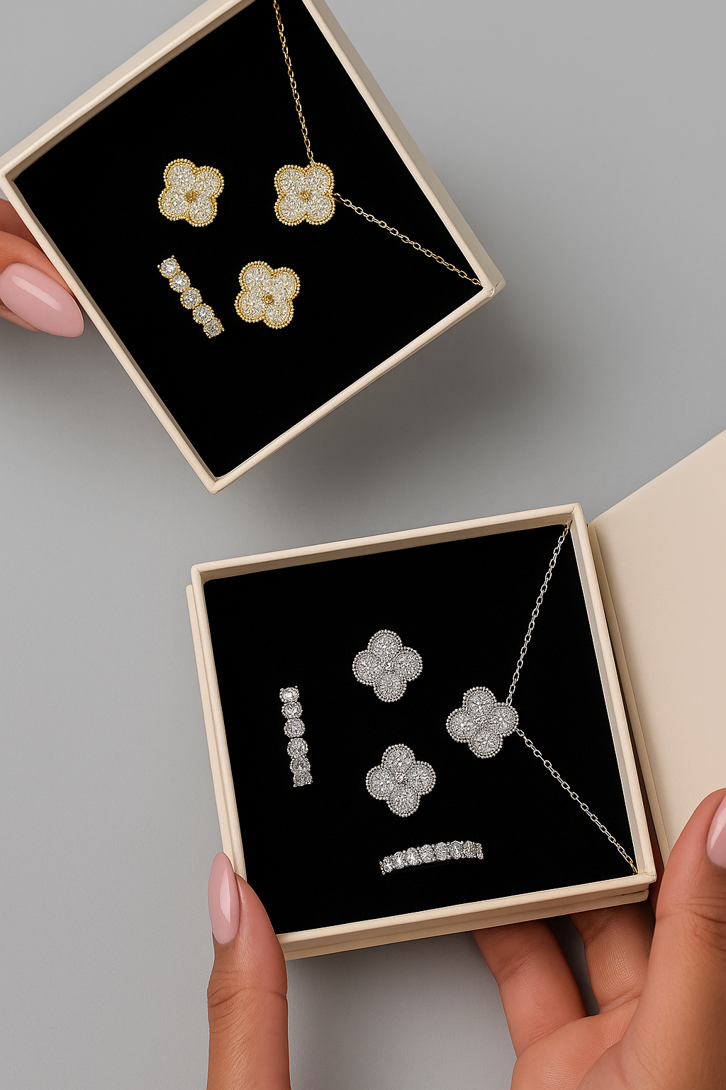 Celeste Radiance Ring – Silver