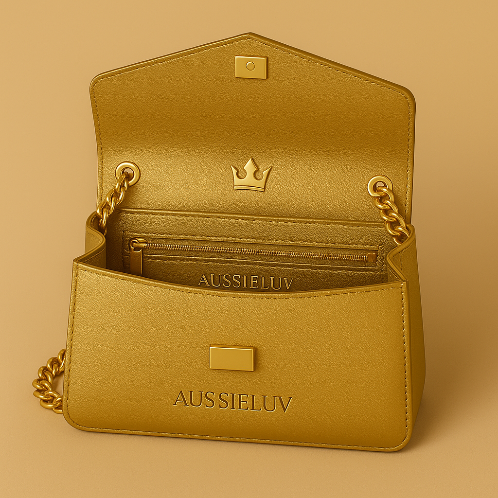 Aussieluv Gold Crown Party Bag - 📦 Pre-Order Limited Bags