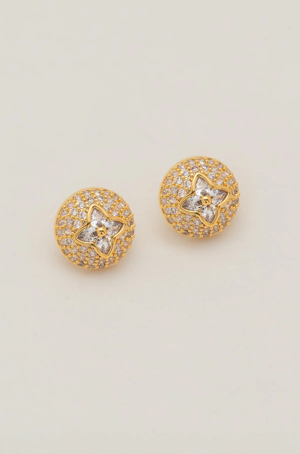 Golden Moonlit Elvy Studs