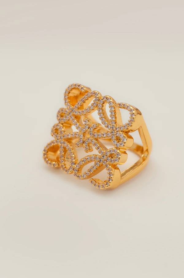 Bague opulente