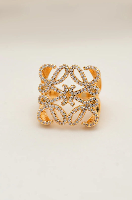 Bague opulente