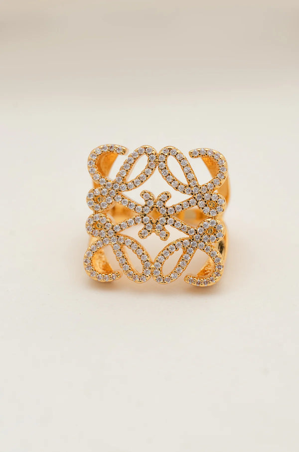 Bague opulente