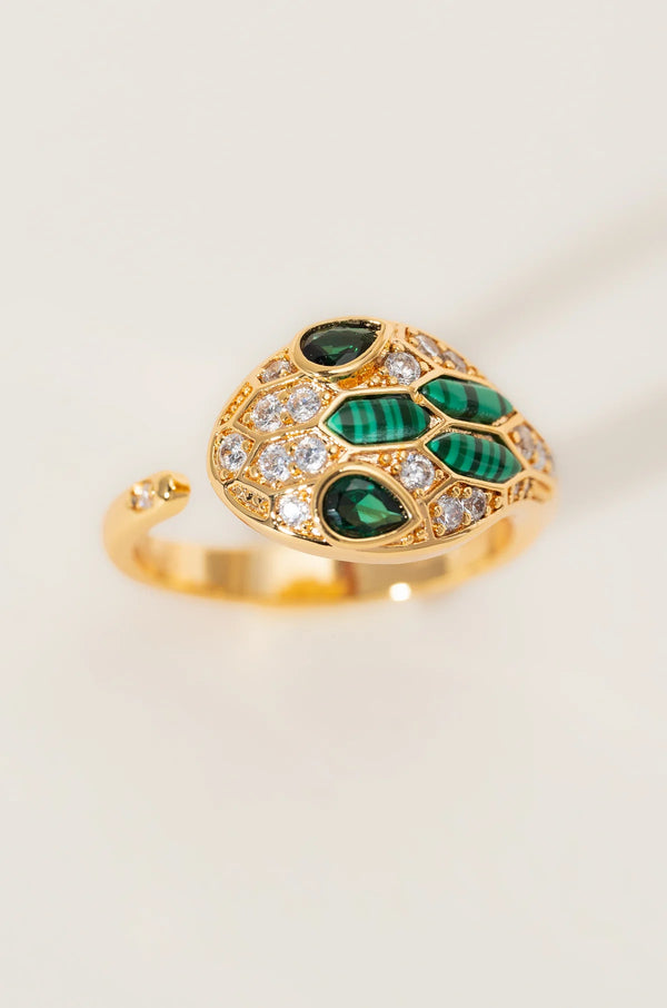 Bague serpent royale
