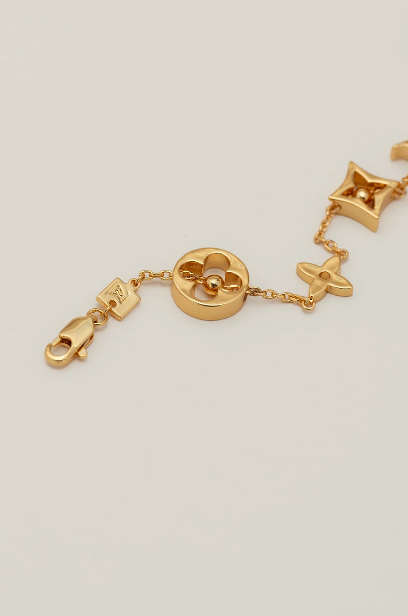 Bracelet Elvy à maillons de luxe monogramme