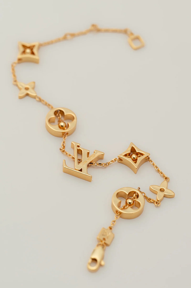 Bracelet Elvy à maillons de luxe monogramme