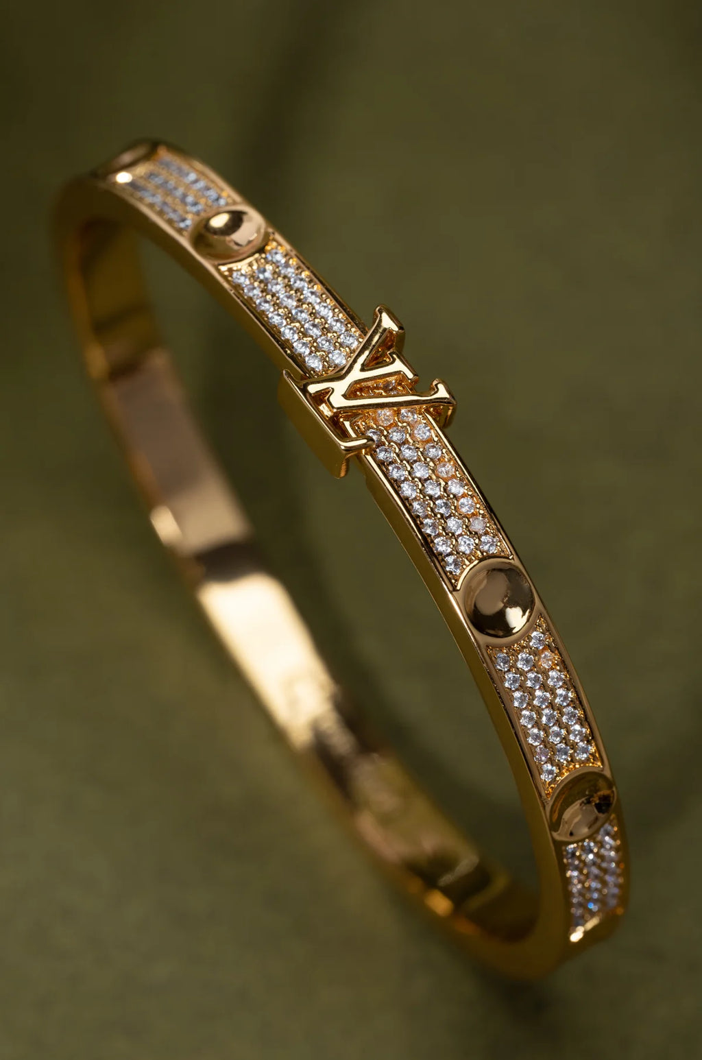 Sparkle Gleam Gold Elvy Bracelet