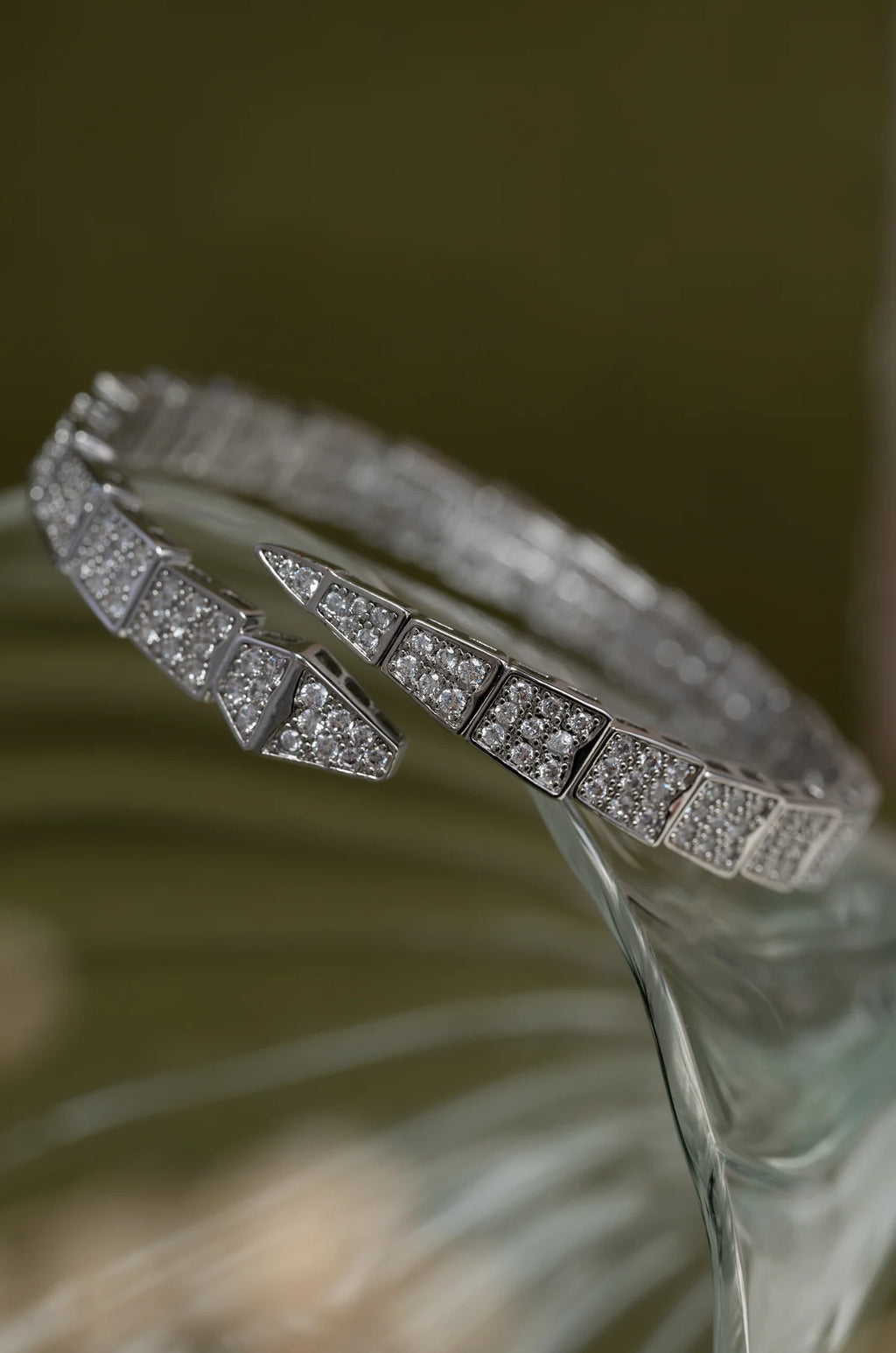Silver Wrap Elegance Bracelet