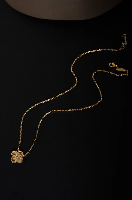 Collier Golden Flora