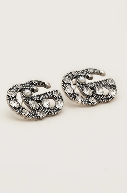 Clous d'oreilles Crystal Mark