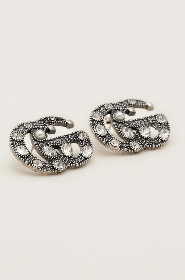 Clous d'oreilles Crystal Mark